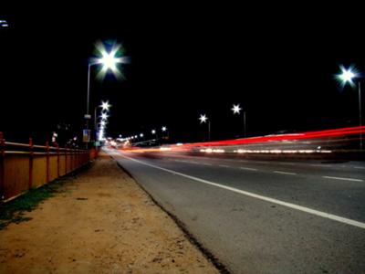 Road @ night.