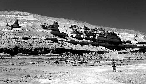 Peru black and white