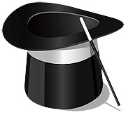Some photographers think they're magicians! magician hat