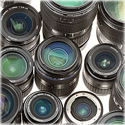 system camera lenses - swappable, unlike compact cameras system camera lenses