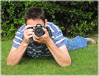 avoid camera shake by lying down and bracing the camera