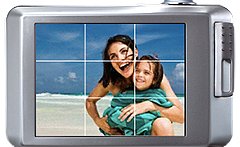 rule of thirds overlay grid on a digital camera rule of thirds overlay