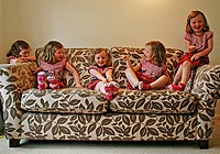 Trick photography technique - taking multiplicity photos