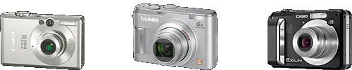 digital camera comparison - compact camera