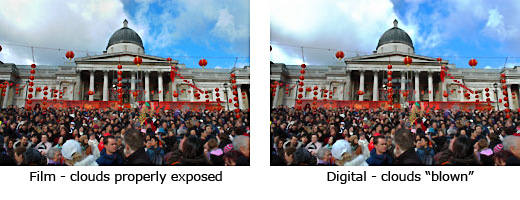 film vs digital - blown highlights in digital photography film vs digital - blown highlights in digital photography