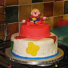 Mr Tumble birthday cake