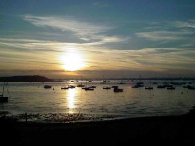 Sunset over Bournemouth