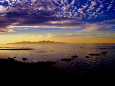 Dusk on the Great Salt Lake is magical..