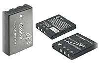 Selection of digital camera batteries