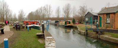 Paper Mill Lock, Essex, England